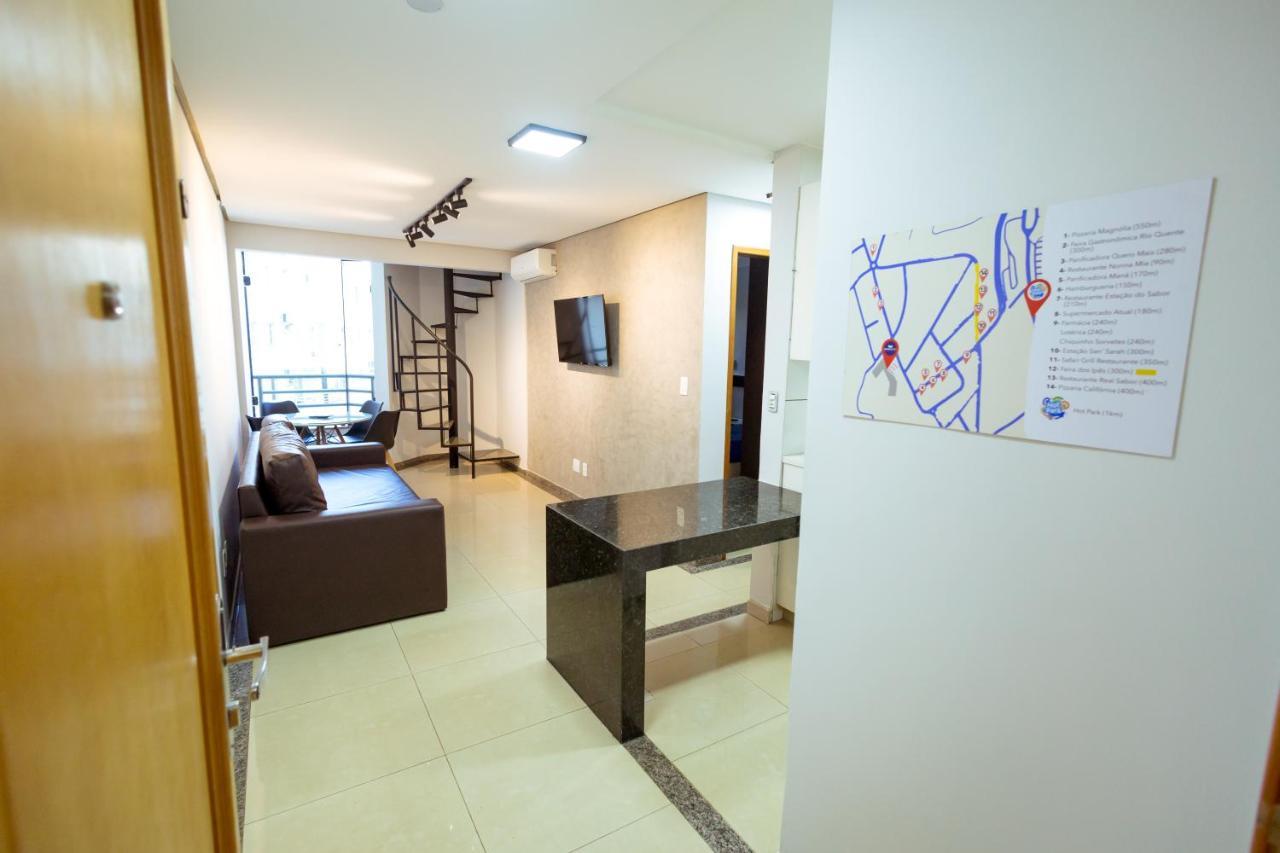 Thermas Paradise - Rio Quente- Duplex 3 Quartos Com Hidromassagem Eksteriør billede
