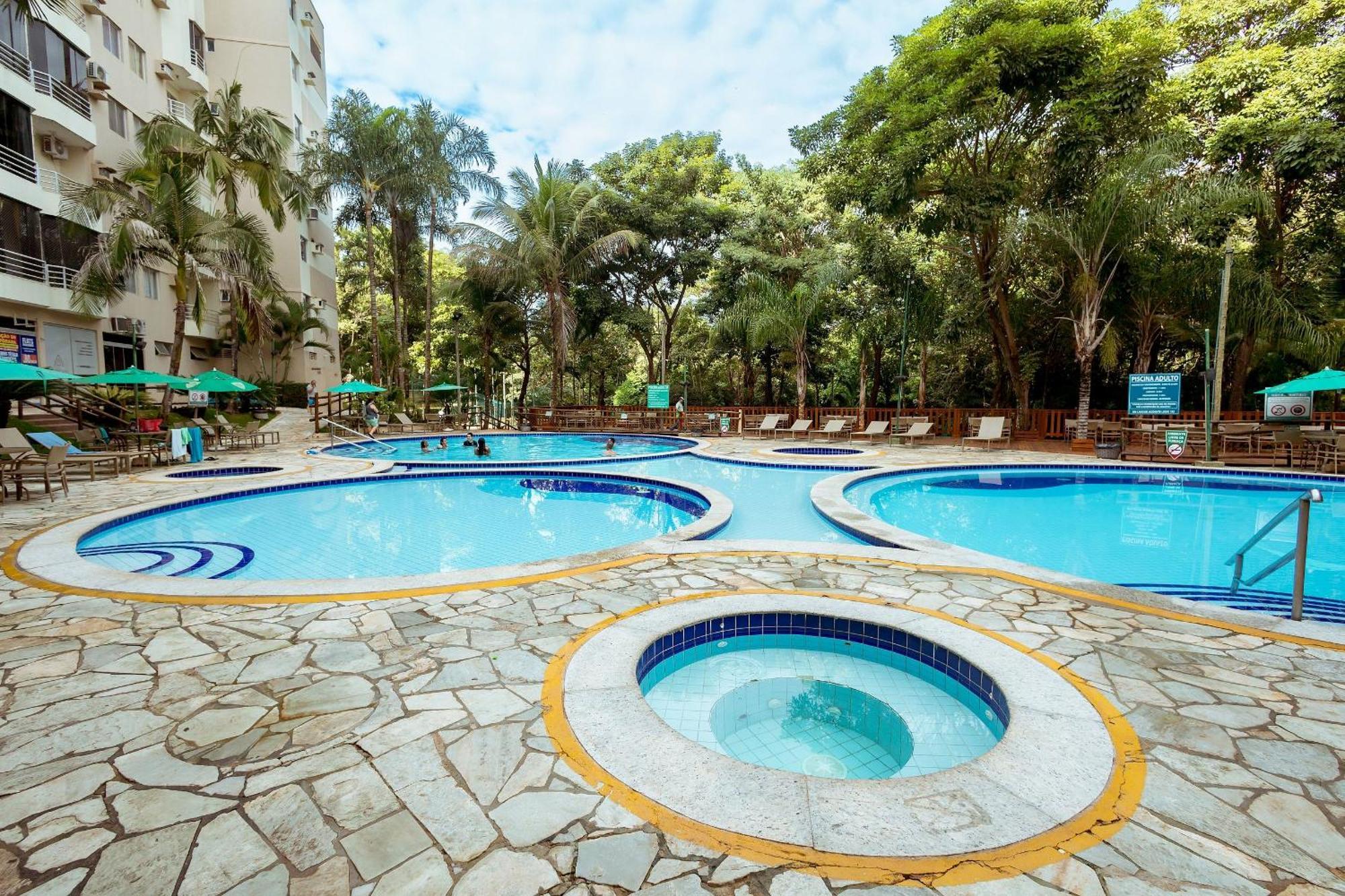 Thermas Paradise - Rio Quente- Duplex 3 Quartos Com Hidromassagem Eksteriør billede